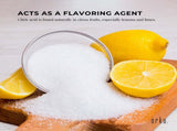 Orku 20Kg Citric Acid Powder - Food Grade Non GMO Anhydrous Preservative E330 V238-SUPDZ-949473509382