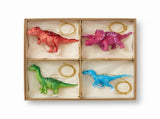 Christabelle 4 Dinosaur Christmas Ornaments Assorted Novelty Figures 15cm Xmas Tree Decorations 112_SHD2014