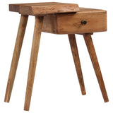 Bedside Table Solid Acacia Wood 45x32x55 Cm 43_245662