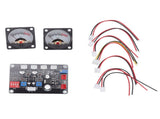 2pcs VU Level Meter Power Amplifier VU Panel Meter with Driver Board for Recording Studio 12V18V V1294-YM0715-3114220050011