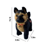 Simulation Dog Toy, Lifelike Stuffed Interactive Pet Toy, Stuffed Animals Electronic Puppy with V1189-WXFWAL-20260319-00775