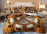 Wolf Dream Prague Heritage Quilt / Doona / Duvet Cover set V745-AQ043463Q3