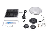 Solar Ceiling Light 3 Color Dimmable IP65 Rain Proof Solar Shed Light with Remote Control for Indoor V1294-YM0901-3119250014811