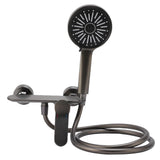 Handheld Shower Head Set Copper High Pressure 4 Modes Wall Mounted Single Handle Handheld Shower V1294-YM0901-3112250012611