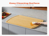 Noodle Stove Cover, Stove Top Cover for Gas Burner & Electric Stove, Bamboo Wood Cutting V952-WBSKYMSZM3027PH7XV0