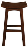 Tokyo Solid Mahogany Timber Barstool V199-BR077WDM