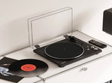 Kanto OBI3 Turntable - Matte Black with Kanto ORA 100W Powered Speakers - Black Bundle V398-KO-OBI3VMB-B
