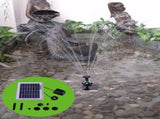 Samland 6V 200LPH Solar Pump with Battery Backup Panel for Small Pond Fountain Feature V1060-P003B