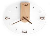 Wall Clock Innovative Minimalist Prevents Ticking Sweep Movement Modern Nordic Wall Clock for Living V1294-YM0521-3115230003511