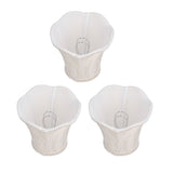 3Pcs Indoor Fabric Lamp Shade Clip On E14 Bulb Chandelier Lampshade Accessory for Home Hotel Use V1294-YM0901-3119210187711