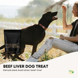 400g Dog Treat Beef Liver Pieces - Dehydrated Australian Healthy Puppy Chew V238-SUPDZ-40310967500880