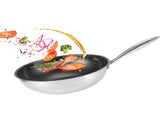 NonStick Frying Pan Composite Stainless Steel Induction Cooker Cooking Tool with No Cover V1294-YM0901-3118200185311