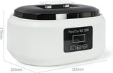 Paraffin wax warmer - Candle wax melting pot with handle and heat-insulating plate - Fast and V1188-MS-313-0984