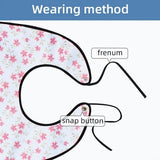 3 Pack Adult Bibs for Elderly Women Men, Reusable Adult Bibs for Eating with Optional Crumb Catcher V1369-AZ3-W-18905