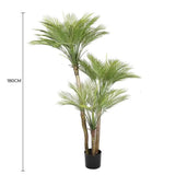 Artificial Parlour Palm Tree 180cm Multi Trunk UV Resistant V637-DP1219775