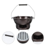 Iron Metal Outdoor Stove for Camping, Barbecue, Fishing, and Efficient Heating Activities V1192-AZ-W-27749