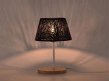 Small Lamp Shade Clip on Bulb, Metal Lampshade with Pattern of Trees for Table Chandelier Wall Lamp V1192-AZ-W-23781