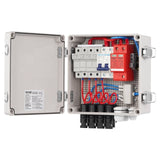 Solar PV Combiner Box 4 String 10A for Solar Panel System ABS Case IP65 V952-GFHLX4HL10ASCPG1OY3