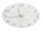 Simple Marble Wall Clock Fashion Cracked Acrylic Material UV Printing Clock Living Room Decoration V1294-YM0710-3115210161611