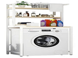CARLA HOME 3-Tier Over Washing Machine Storage Rack Laundry Shelf Organizer for Bathroom or Toilet V178-36201