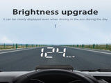 Compact OBD2 Car Head-Up Display - Digital Speedometer with 5 Alarm Functions & Adaptive V888-ELOSUNG35849