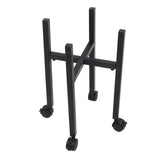 Metal Planter Holder Adjustable Detachable Modern Plant Pot Stand with Wheels for Garden Patio V1294-YM0901-3111240079111