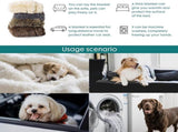 Waterproof Dog Blanket for Couch & Furniture Protection - Super Soft Reversible Throw Large Dogs V1259-DP01-A-4479