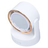 Lighted Mirror Fan Multifunctional Silent Oscillating Rechargeable Desk Bladeless Fan for Home V1294-YM0901-3113240170011