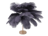 Decorative Table Lamp 30PCS Feathers USB Rechargeable Light Touch Control Desk Light Built in V1294-YM0901-3119230088514