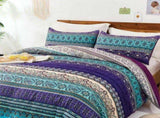 Marble Stripe Palermo Gallery Quilt / Doona / Duvet Cover set V745-AQ043436Q3