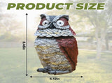 Owl Garden Statues Garden Decor LED Light,Outdoor Statues Garden Decor for Outside,Realistic V1366-AZ2-W-13821