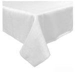 Emporio Slub Table Cloth White 180 cm Round V442-ABR-TABLEC-EMPORIOSLUB180CM-WHITE-RD