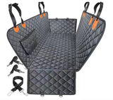 Heavy Duty Car Seat Cover with Side Flaps, Waterproof Pet Back Seat Cover, Non-Slip Scratchproof V888-ELOSUNG10073