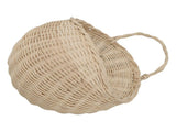 Wall Hanging Rattan Basket Multifunctional Wall Mounted Woven Storage Basket for Home Beige V1294-YM3117220247011-0421