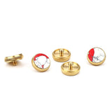 5Pcs Trumpet Button Buttons Musical Instrument Tool Buttons Instrument Accessory Trumpet V1369-AZ3-W-14125
