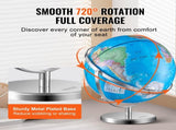 Rotating World Globe with Stand, 330.2 mm, Educational Geographic Globe with Precise Time Zone ABS V952-DQYJJLBFG13Y9FFDEV0