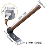 Small Hoe Ice Adze Hammer, Adze Planer Adze Tool Digging Pickaxe Fishing Weed, Digging Shoots V1192-AZ-W-30985