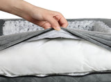 Pawz Orthopedic Memory Foam Pet Bed Dog Washable Mat PT1289-XXL-GY