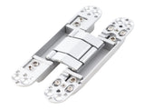 Hidden Door Hinge Zinc Alloy 3 Way Adjustable 180 Degree Swing Quiet Invisible Concealed Hinge for V1294-YM0901-3114240080911