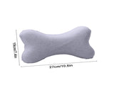 Clearance! Upgraded Dog Bone Shaped Travel Neck Pillows with Washable Removable Cover Memory Foam V1189-WXFWAL-20260319-00477