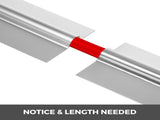 Radiant Floor Heat Transfer Plates 4' 50 pcs Omega Aluminum for 1/2" PEX V952-DBCND4FTPEX50PCS1V0
