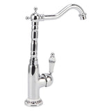 Bathroom Water Tap Retro European Style Brass Electroplating with Long Bend Hose Hot Cold Mixer V1294-YM0626-3112220094311