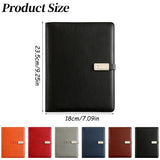 A5 Notebook That Can Both Write and Charge with Replaceable Paper A USB Drive Wireless Charging V1370-AZ4-21103