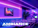 UV LED Blacklight Bar, 22W 4ft, T5 Integrated Bulb, Black Light Fixture for Blacklight Poster, V1258-DP02-C-852