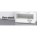Artiss Tree Bookshelf 7 Tiers - ECHO White FURNI-E-SHELF-7T-WH