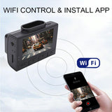 Hd Dual Recording Car Driving Recorder With Wifi & Gps Function - M200 PRL-49133060DBT