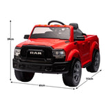 Dodge RAM Electric Ride On Car in Red CAR-DDR-9911-RD