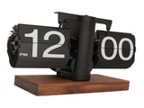 Digital Flip Down Clock Retro Automatic Turning Battery Operated Mechanical Clock for Home Room V1294-YM0710-3115230113211