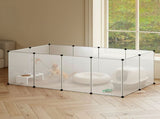 Pawz 12 Panels Guinea Pig Rabbit Puppy Playpen Fence PT1359-AU