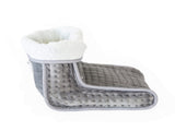 Plush flannel fleece Foot Warmer with 4 Temperature Settings V196-FW32